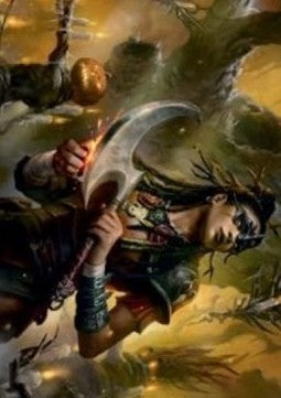 Art Series: Harvesttide Sentry (V.1)⁣ - Innistrad: Midnight Hunt: Extras⁣ (Tip Card)⁣ [A47]