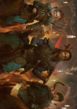 Art Series: Candlelit Cavalry (V.1)⁣ - Innistrad: Midnight Hunt: Extras⁣ (Tip Card)⁣ [A48]