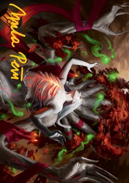 Art Series: Dryad's Revival (V.2)⁣ - Innistrad: Midnight Hunt: Extras⁣ (Tip Card)⁣ [A50]