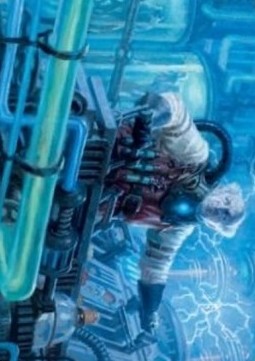 Art Series: Ludevic, Necrogenius (V.1)⁣ - Innistrad: Midnight Hunt: Extras⁣ (Tip Card)⁣ [A65]