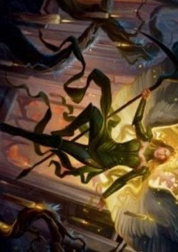 Art Series: Sigarda, Champion of Light (V.1)⁣ - Innistrad: Midnight Hunt: Extras⁣ (Tip Card)⁣ [A68]