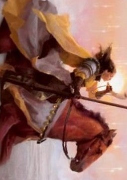 Art Series: Sunrise Cavalier (V.1)⁣ - Innistrad: Midnight Hunt: Extras⁣ (Tip Card)⁣ [A69]