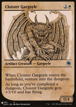 Cloister Gargoyle⁣ - The List⁣ (Uncommon)⁣ [302]