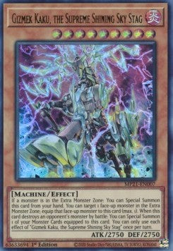 Gizmek Kaku, the Supreme Shining Sky Stag⁣ - 2021 Tin of Ancient Battles⁣ (Ultra Rare)⁣ [007]