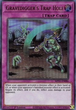 Gravedigger's Trap Hole⁣ - 2021 Tin of Ancient Battles⁣ (Ultra Rare)⁣ [086]
