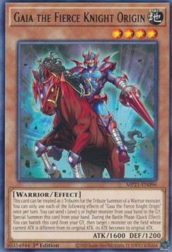 Gaia the Fierce Knight Origin⁣ - 2021 Tin of Ancient Battles⁣ (Rare)⁣ [096]