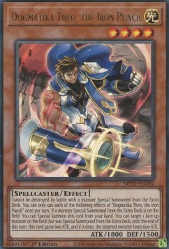 Dogmatika Theo, the Iron Punch⁣ - 2021 Tin of Ancient Battles⁣ (Ultra Rare)⁣ [102]
