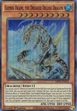 Gizmek Okami, the Dreaded Deluge Dragon⁣ - 2021 Tin of Ancient Battles⁣ (Super Rare)⁣ [121]