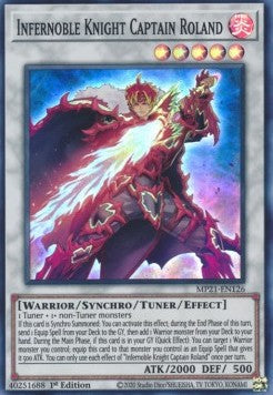 Infernoble Knight Captain Roland⁣ - 2021 Tin of Ancient Battles⁣ (Super Rare)⁣ [126]