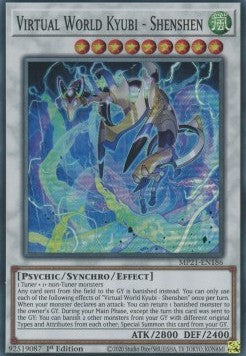 Virtual World Kyubi - Shenshen⁣ - 2021 Tin of Ancient Battles⁣ (Super Rare)⁣ [186]