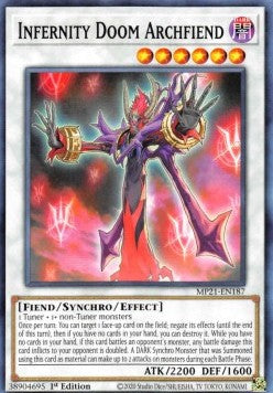 Infernity Doom Archfiend⁣ - 2021 Tin of Ancient Battles⁣ (Common)⁣ [187]