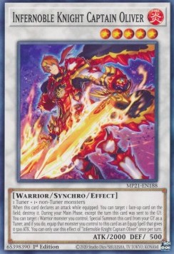 Infernoble Knight Captain Oliver⁣ - 2021 Tin of Ancient Battles⁣ (Common)⁣ [188]