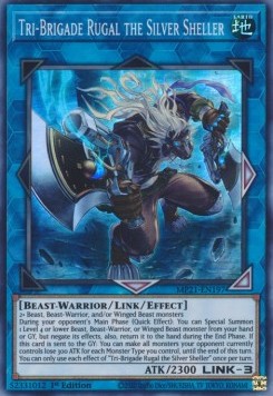 Tri-Brigade Rugal the Silver Sheller⁣ - 2021 Tin of Ancient Battles⁣ (Super Rare)⁣ [197]