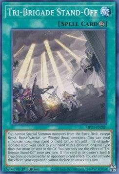 Tri-Brigade Stand-Off⁣ - 2021 Tin of Ancient Battles⁣ (Common)⁣ [201]