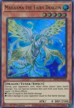Mahaama the Fairy Dragon⁣ - 2021 Tin of Ancient Battles⁣ (Ultra Rare)⁣ [218]