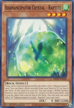 Adamancipator Crystal - Raptite⁣ - 2021 Tin of Ancient Battles⁣ (Common)⁣ [228]