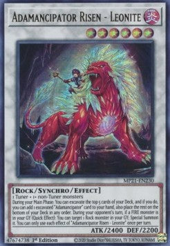 Adamancipator Risen - Leonite⁣ - 2021 Tin of Ancient Battles⁣ (Ultra Rare)⁣ [230]