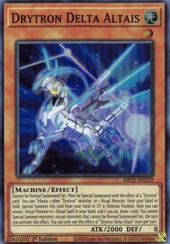 Drytron Delta Altais⁣ - 2021 Tin of Ancient Battles⁣ (Super Rare)⁣ [239]