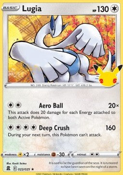 Lugia⁣ - Celebrations⁣ (Holo Rare)⁣ [022]