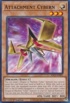 Attachment Cybern⁣ - Structure Deck: Cyber Strike⁣ (Common)⁣ [001]