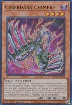 Cyberdark Chimera⁣ - Structure Deck: Cyber Strike⁣ (Ultra Rare)⁣ [002]