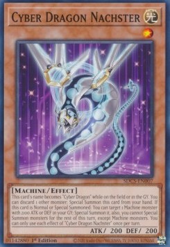 Cyber Dragon Nachster⁣ - Structure Deck: Cyber Strike⁣ (Common)⁣ [007]