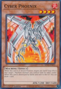 Cyber Phoenix⁣ - Structure Deck: Cyber Strike⁣ (Common)⁣ [012]