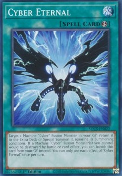 Cyber Eternal⁣ - Structure Deck: Cyber Strike⁣ (Common)⁣ [022]
