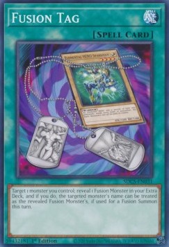Fusion Tag⁣ - Structure Deck: Cyber Strike⁣ (Common)⁣ [031]