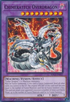 Chimeratech Overdragon⁣ - Structure Deck: Cyber Strike⁣ (Common)⁣ [042]