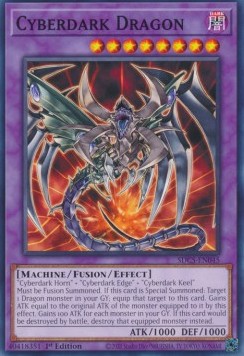 Cyberdark Dragon⁣ - Structure Deck: Cyber Strike⁣ (Common)⁣ [045]