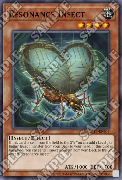 Resonance Insect⁣ - OTS Tournament Pack 17⁣ (Super Rare)⁣ [007]