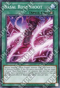 Basal Rose Shoot⁣ - OTS Tournament Pack 17⁣ (Super Rare)⁣ [012]