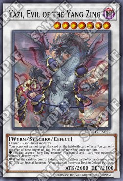 Yazi, Evil of the Yang Zing⁣ - OTS Tournament Pack 17⁣ (Common)⁣ [022]
