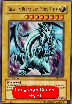 Blue-Eyes White Dragon (V.1 - Ultra Rare) - Legend of Blue Eyes White Dragon (LDD) (Ultra Rare) [LDD-001]