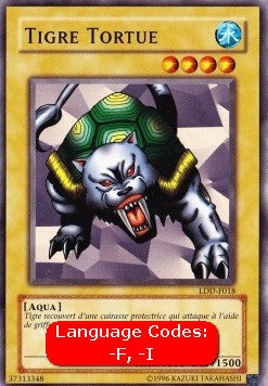 Turtle Tiger (V.1 - Common)⁣ - Legend of Blue Eyes White Dragon (LDD)⁣ (Common)⁣ [018]