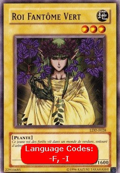 Green Phantom King (V.1 - Common)⁣ - Legend of Blue Eyes White Dragon (LDD)⁣ (Common)⁣ [028]