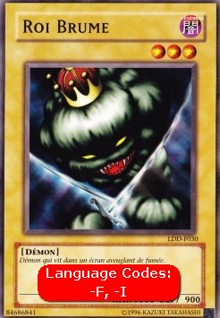 King Fog (V.1 - Common)⁣ - Legend of Blue Eyes White Dragon (LDD)⁣ (Common)⁣ [030]