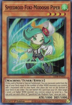 Speedroid Fuki-Modoshi Piper⁣ - Legendary Duelists: Synchro Storm⁣ (Super Rare)⁣ [002]