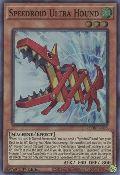 Speedroid Ultra Hound⁣ - Legendary Duelists: Synchro Storm⁣ (Super Rare)⁣ [003]