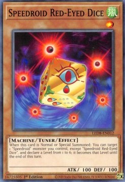 Speedroid Red-Eyed Dice⁣ - Legendary Duelists: Synchro Storm⁣ (Common)⁣ [012]
