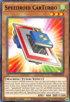 Speedroid CarTurbo⁣ - Legendary Duelists: Synchro Storm⁣ (Common)⁣ [016]