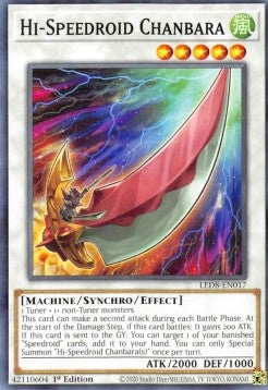 Hi-Speedroid Chanbara⁣ - Legendary Duelists: Synchro Storm⁣ (Common)⁣ [017]