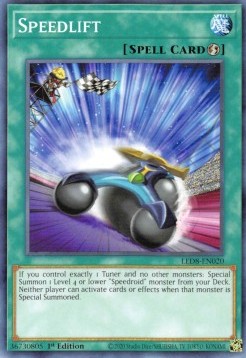 Speedlift⁣ - Legendary Duelists: Synchro Storm⁣ (Common)⁣ [020]