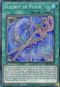 Fleuret de Fleur⁣ - Legendary Duelists: Synchro Storm⁣ (Super Rare)⁣ [025]