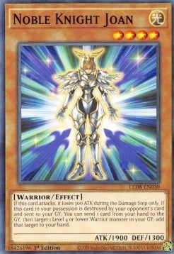 Noble Knight Joan⁣ - Legendary Duelists: Synchro Storm⁣ (Common)⁣ [030]