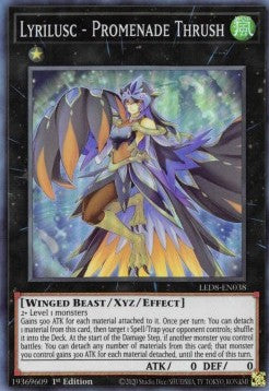 Lyrilusc - Promenade Thrush⁣ - Legendary Duelists: Synchro Storm⁣ (Super Rare)⁣ [038]
