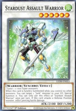 Stardust Assault Warrior⁣ - Legendary Duelists: Synchro Storm⁣ (Common)⁣ [053]