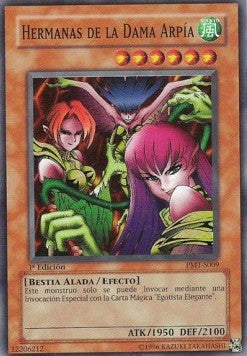 Harpie Lady Sisters⁣ - Metal Raiders (PMT)⁣ (Super Rare)⁣ [009]