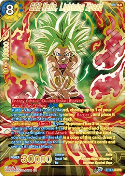 SS2 Kefla, Lightning Speed (V.2 - Special Rare)⁣ - Saiyan Showdown⁣ (Special Rare)⁣ [148]